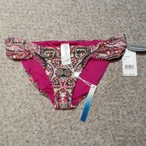MAKE OFFER ~ END OF SUMMER ☀️LUCKY BRAND size SM reversible bikini bottoms, $64